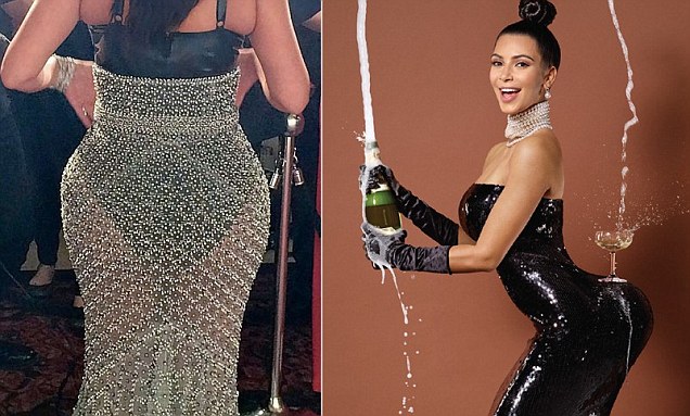 Bokong Kim Kardashian Diragukan Keasliannya, Ini Bukti Fotonya....